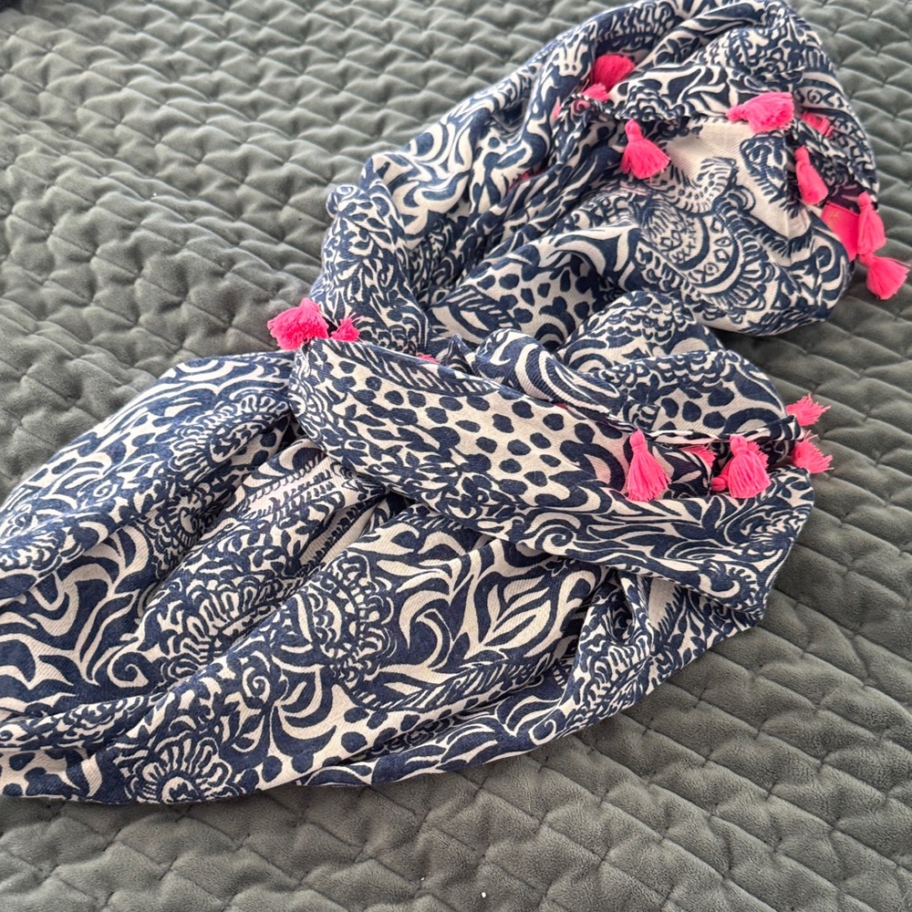 Lilly Pulitzer infinity scarf